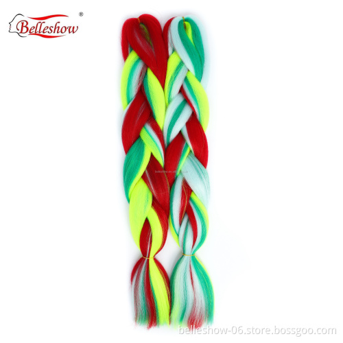 Hot sell wholesale cheap jumbo braid 100% synthetic ultra braiding hair for young girl